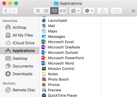 Mac cannot open all application